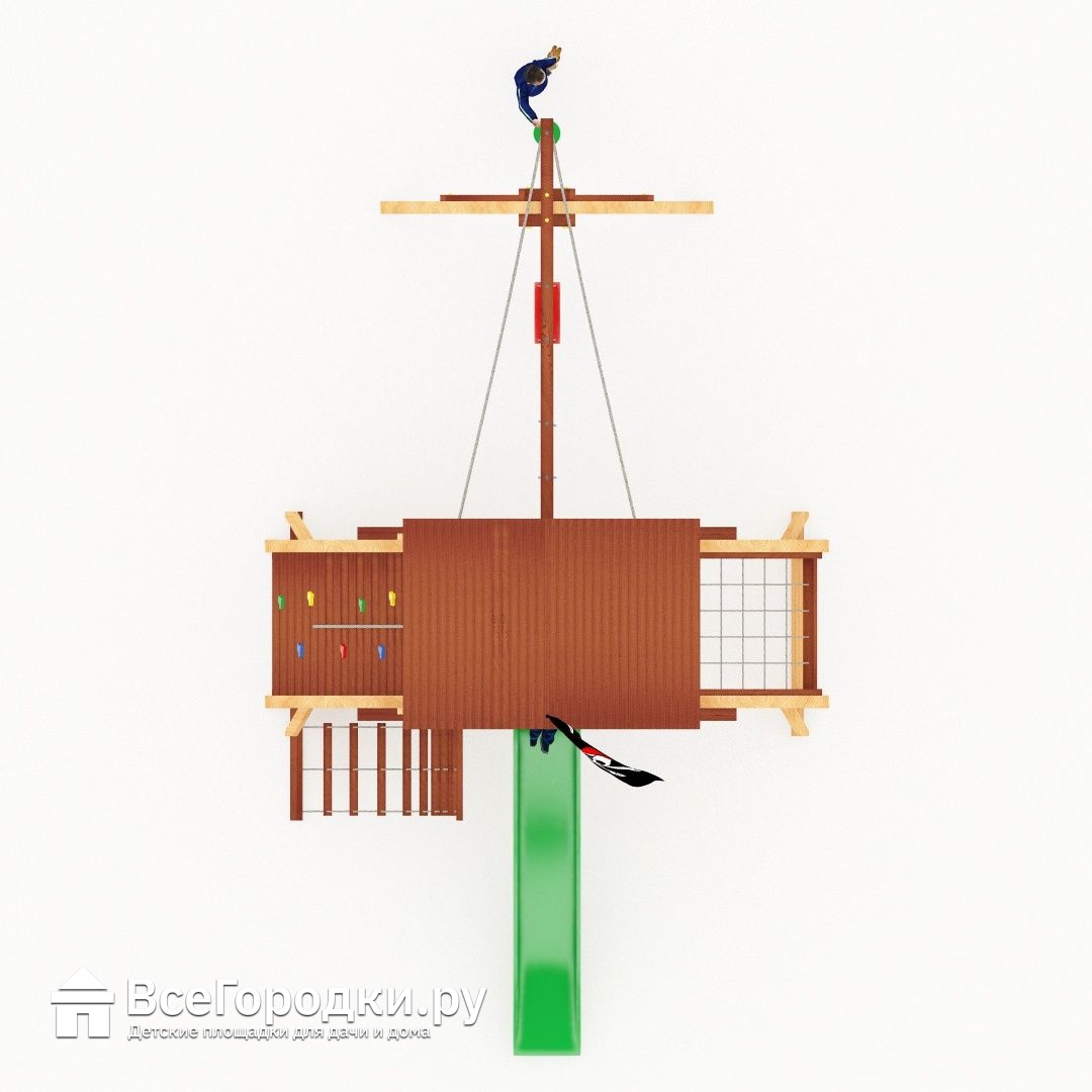 Детская игровая площадка Савушка Lux 2