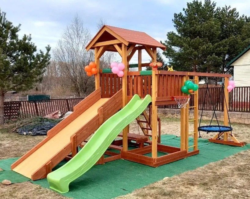 Детская игровая площадка Савушка 4 сезона 5