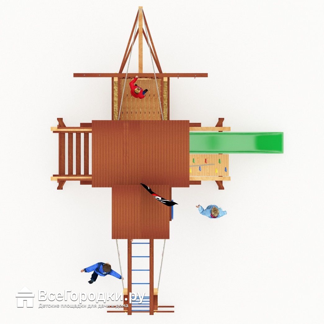 Детская игровая площадка Савушка Lux 7