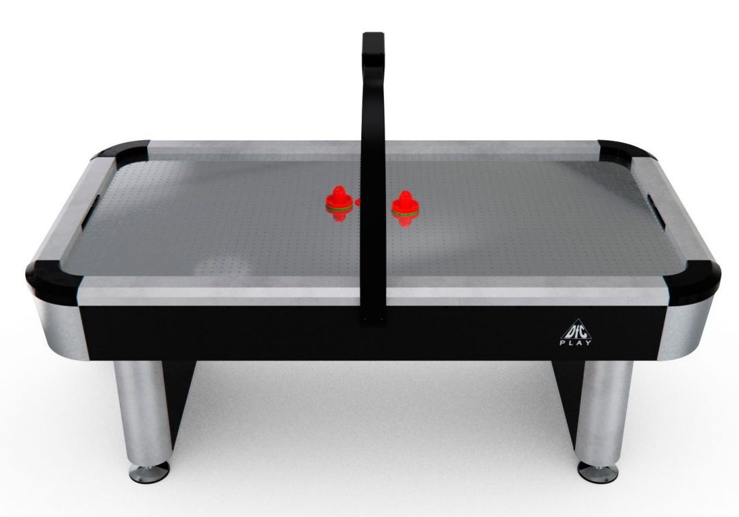 Игровой стол - аэрохоккей DFC Agate нержавеющая сталь