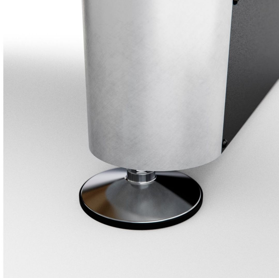 Игровой стол - аэрохоккей DFC Agate нержавеющая сталь