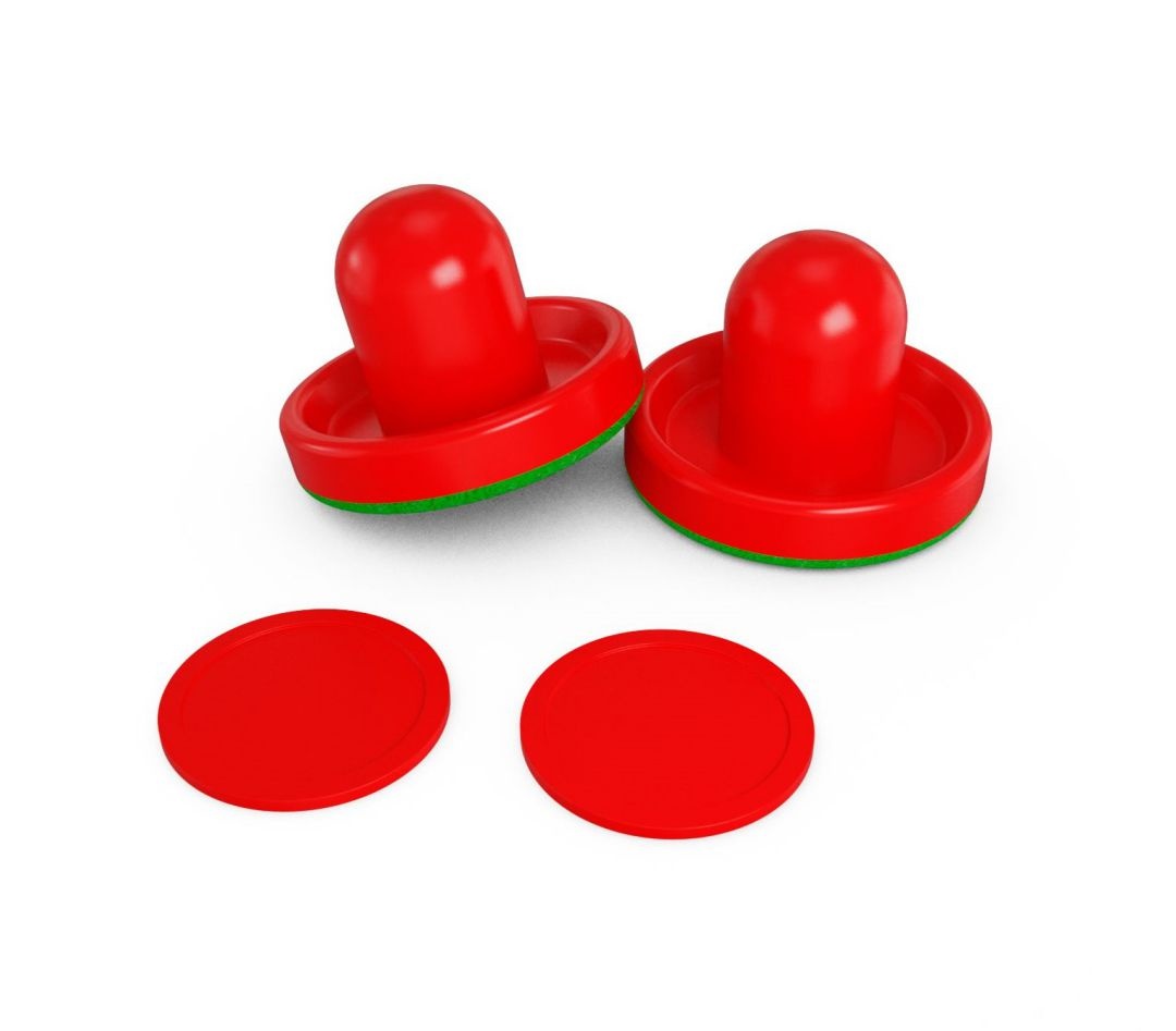 Игровой стол - аэрохоккей DFC Agate нержавеющая сталь