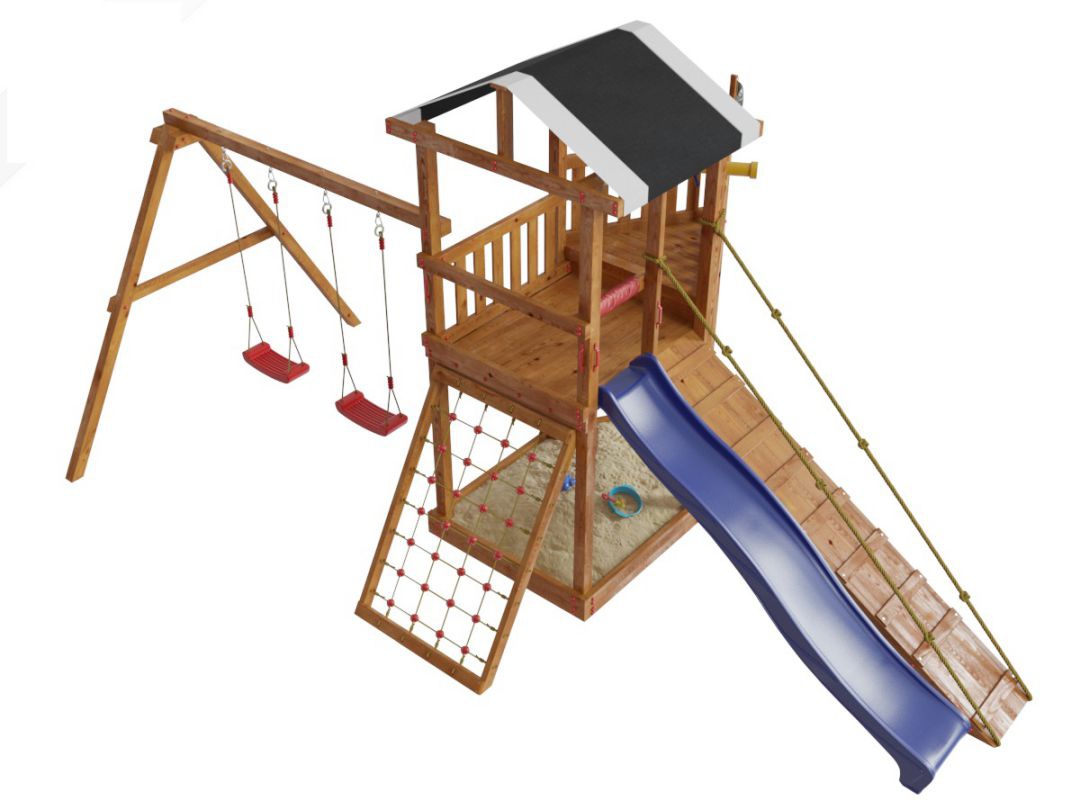 Детская игровая площадка корабль Самсон Баунти