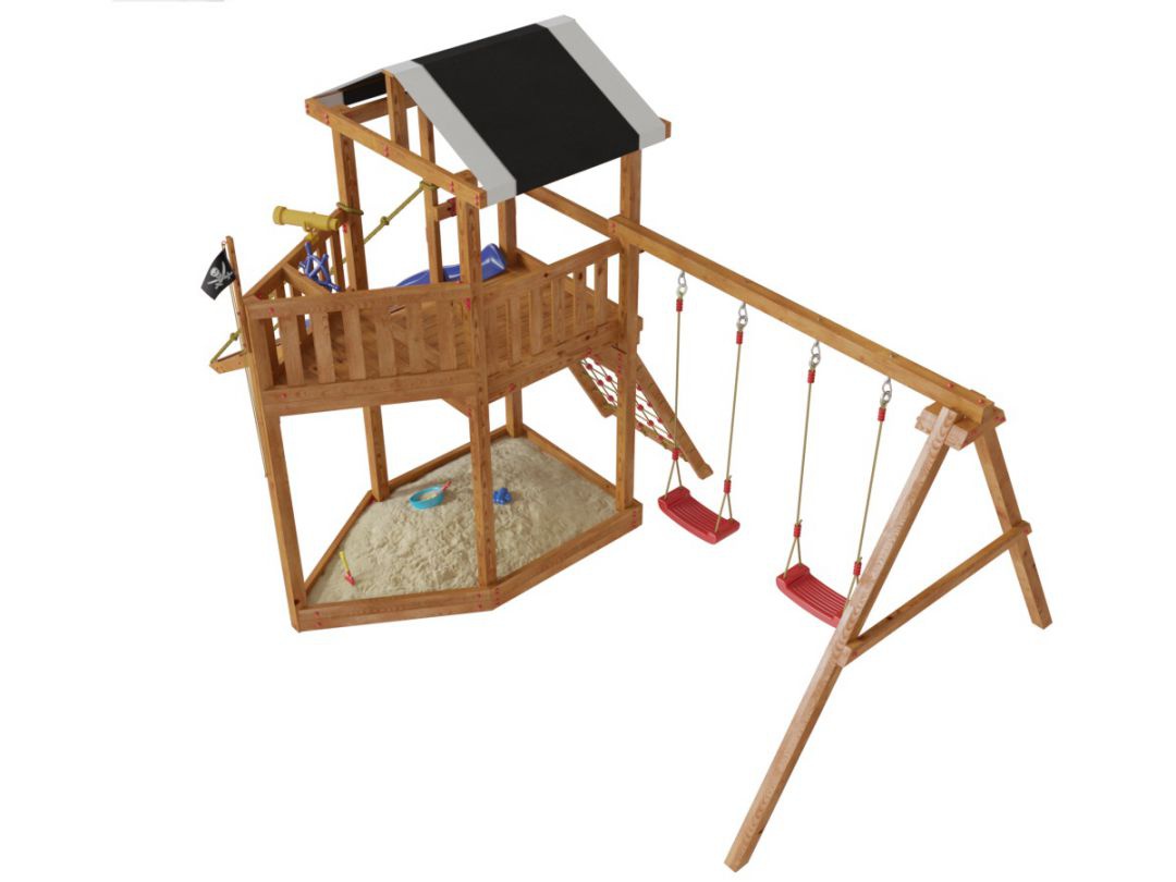 Детская игровая площадка корабль Самсон Баунти