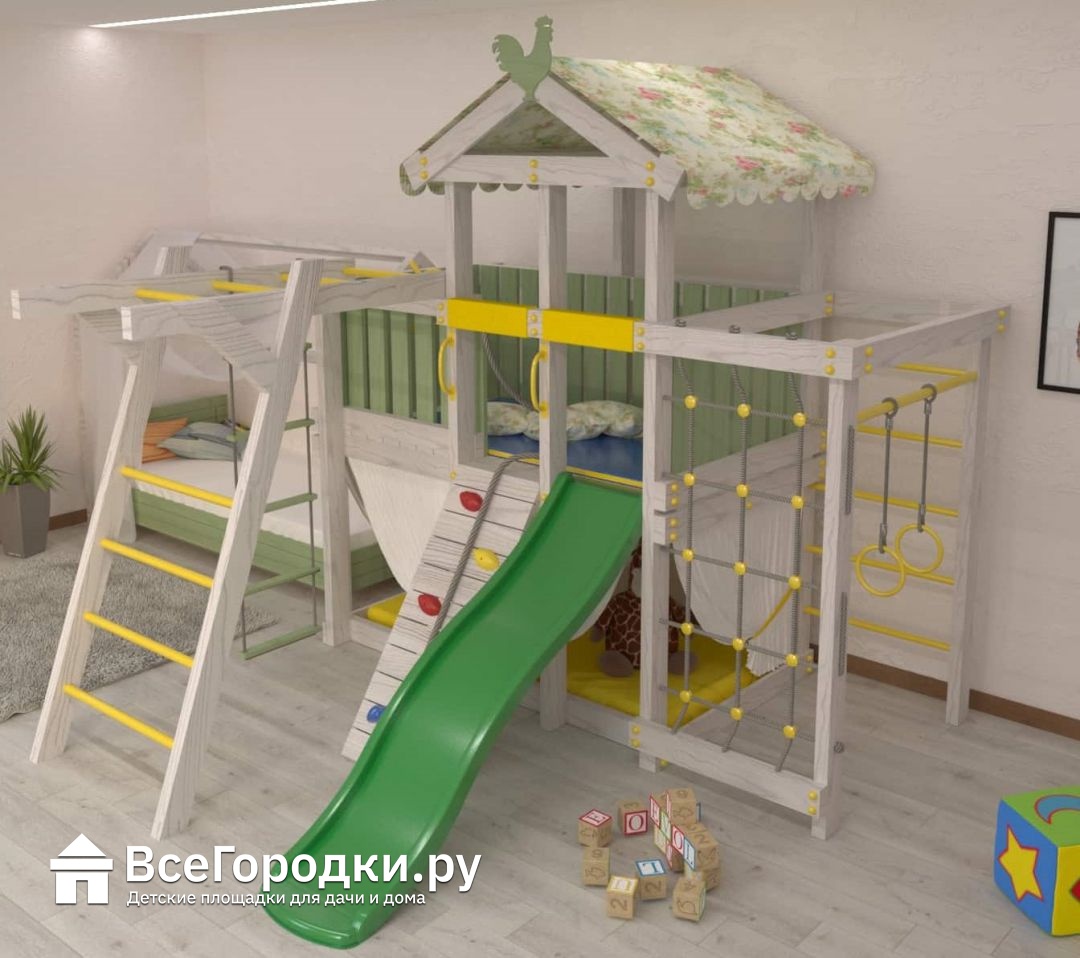 Игровой комплекс-кровать Савушка Baby-4 - купить с доставкой и установкой в  Москве и МО