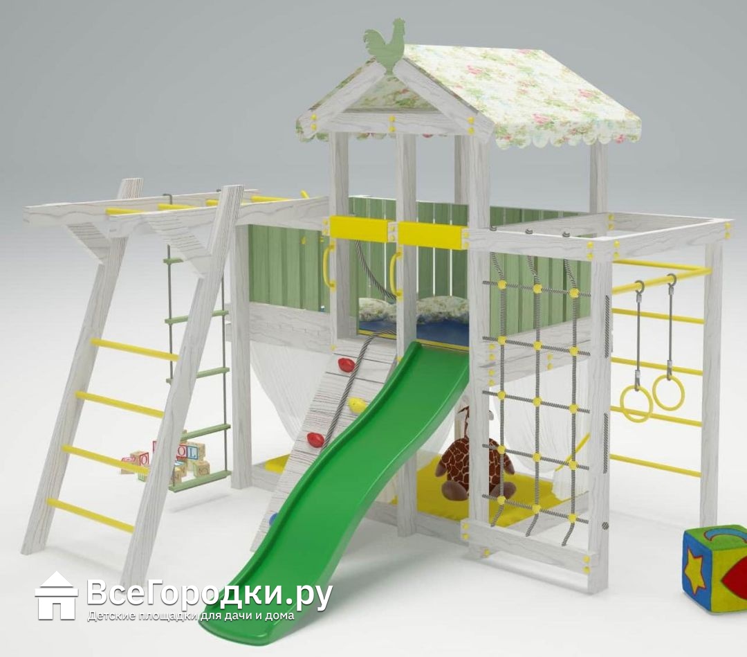 Игровой комплекс-кровать Савушка Baby-4