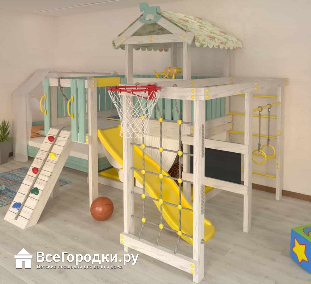 Игровой комплекс для детей с кроватью