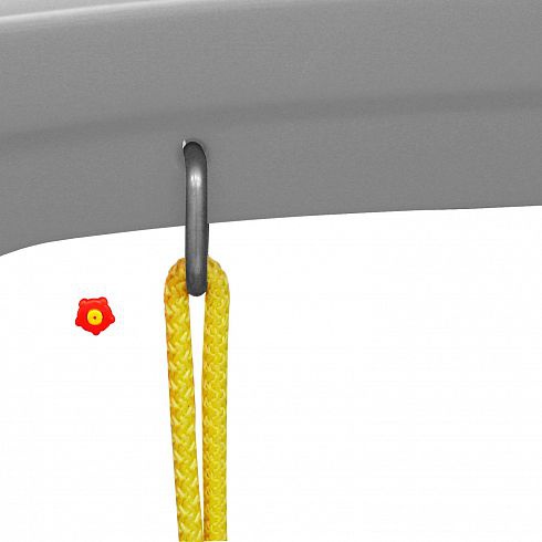 Детская пластиковая горка с баскетбольным кольцом Bear