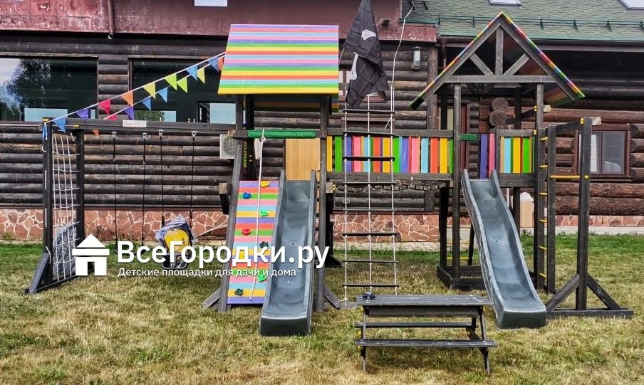 Детская площадка Савушка 1 BLACK EDITION