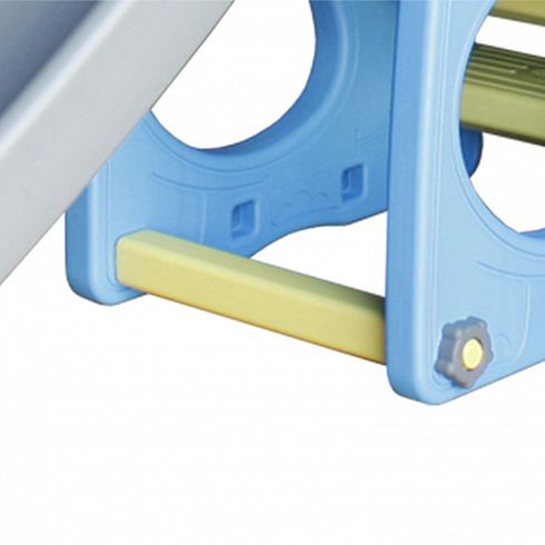 Детская пластиковая горка с баскетбольным кольцом Dinosaur