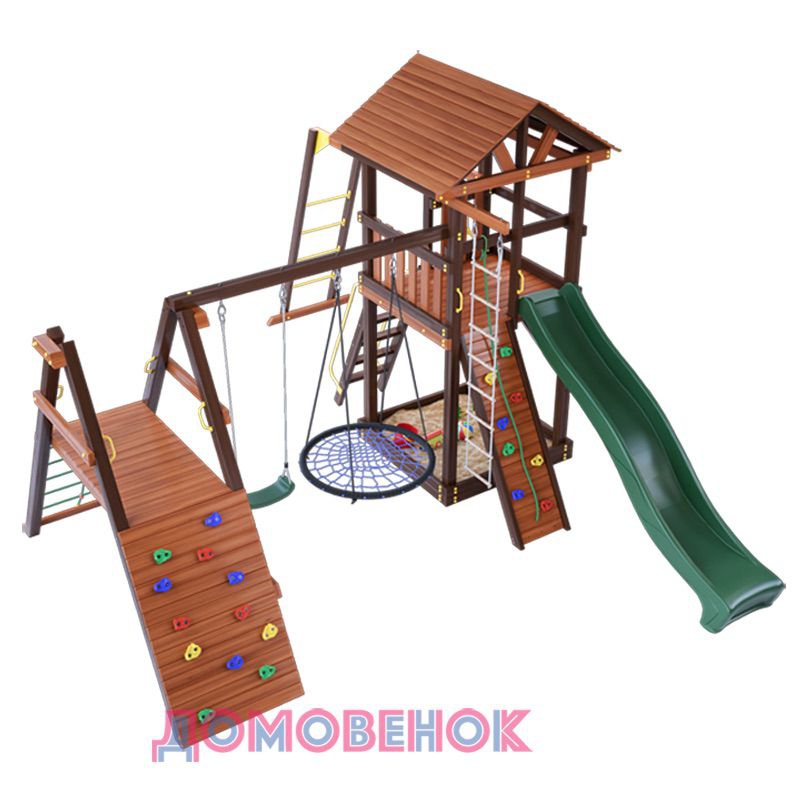 Детский игровой комплекс для дачи Домовенок Делюкс