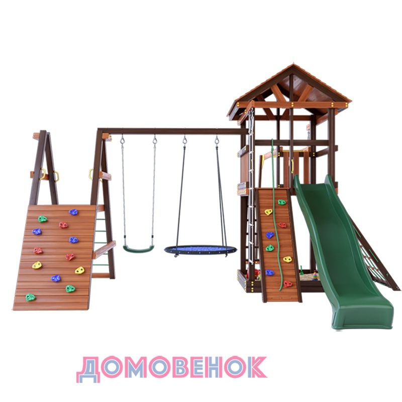 Детский игровой комплекс для дачи Домовенок Делюкс