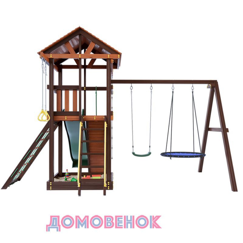 Детский игровой комплекс для дачи Домовенок Макси