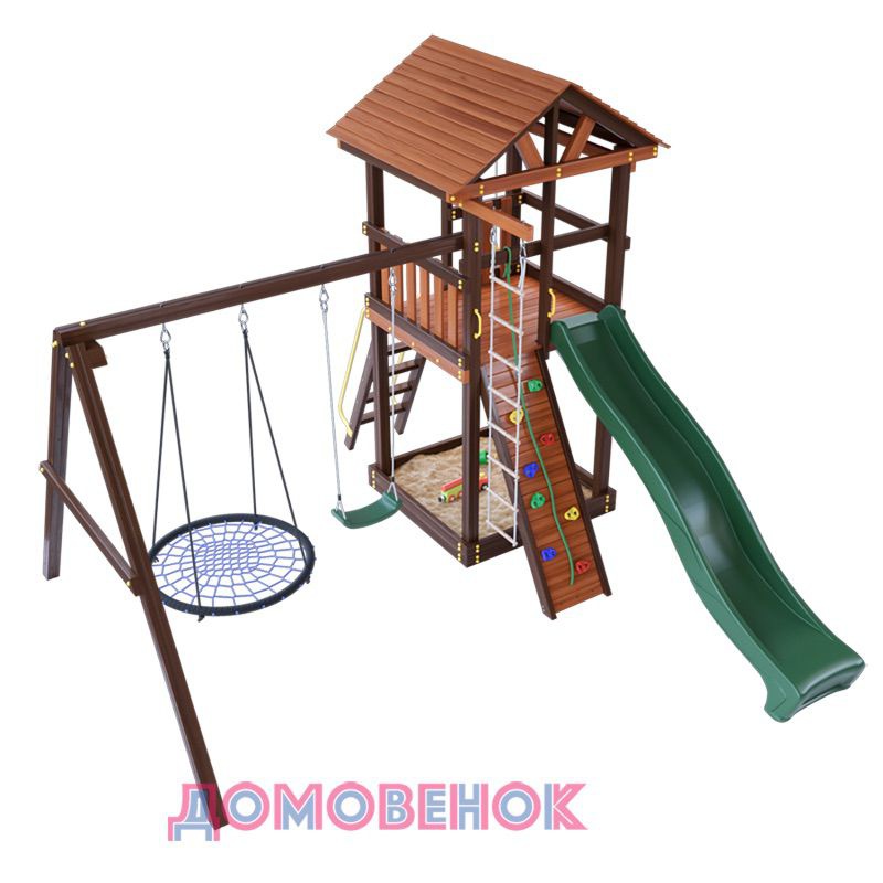 Детский игровой комплекс для дачи Домовенок Макси