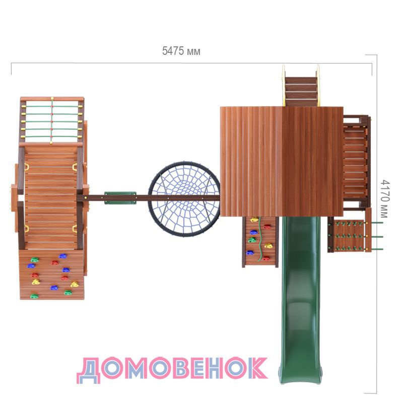 Детская игровая площадка Домовенок Терасса 2А