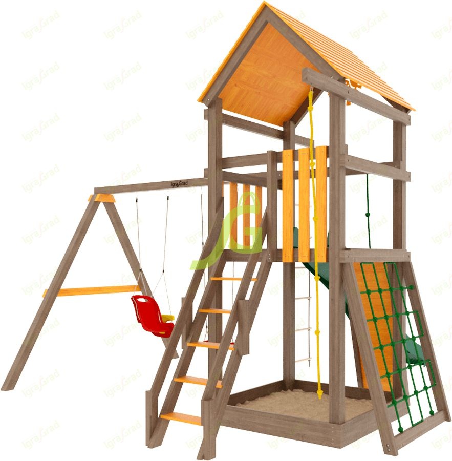 Детская игровая площадка Igragrad Панда Фани Gride