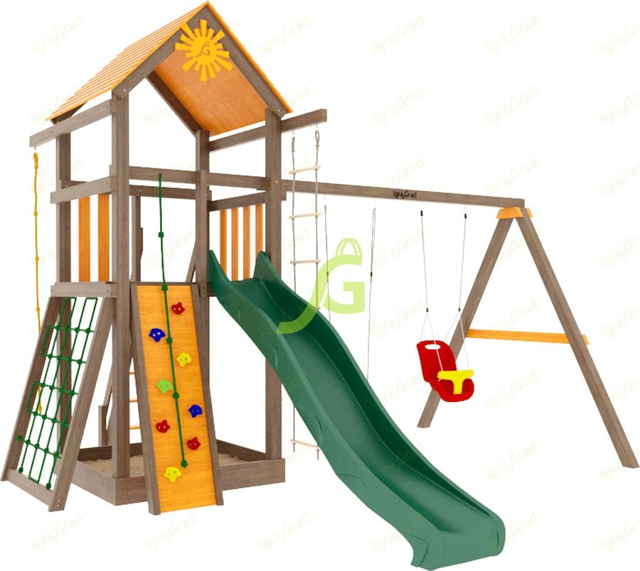 Детская игровая площадка Igragrad Панда Фани Gride