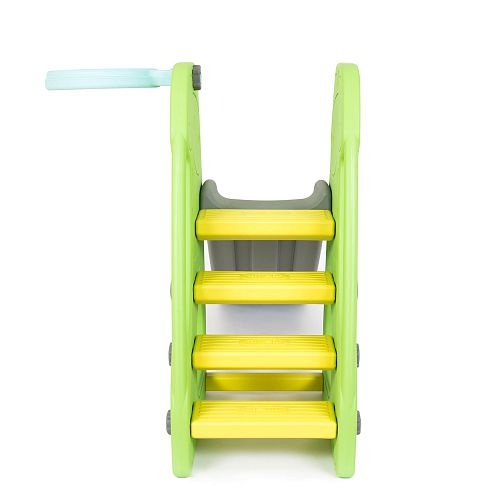 Детская пластиковая горка с баскетбольным кольцом Giraffe