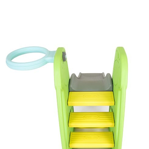 Детская пластиковая горка с баскетбольным кольцом Giraffe