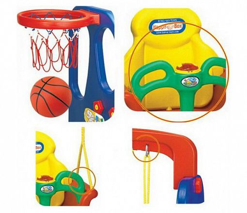 Детская пластиковая площадка Happy Box JM-701