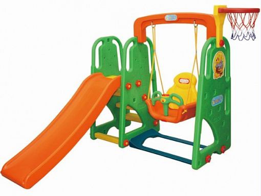 Детский пластиковый игровой комплекс Happy Box Винни Пух JM-831P ...