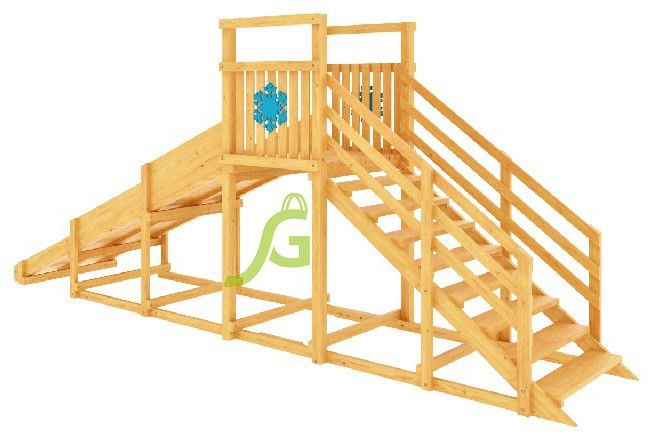 Зимняя горка IgraGrad Snow Fox Start скат 4 м (мод.2)