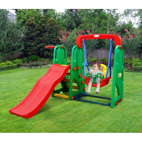 Детская пластиковая площадка Happy Box JM-701E