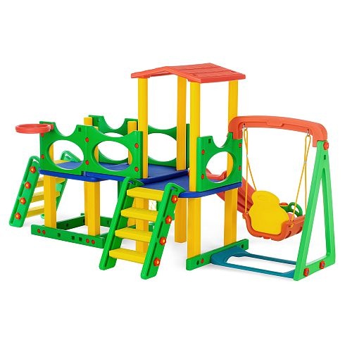 Детский пластиковый игровой комплекс Happy Box JM-731CD