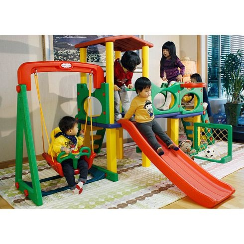 Детский пластиковый игровой комплекс Happy Box JM-731CD