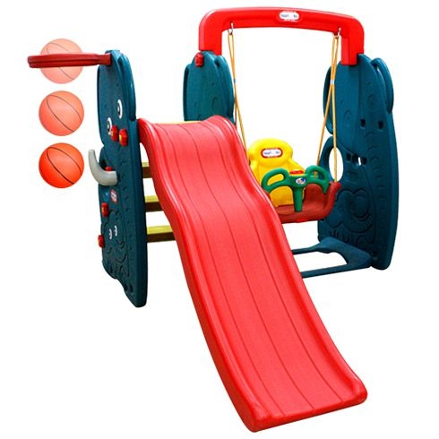 Детский пластиковый игровой комплекс Happy Box Слон JM-761W