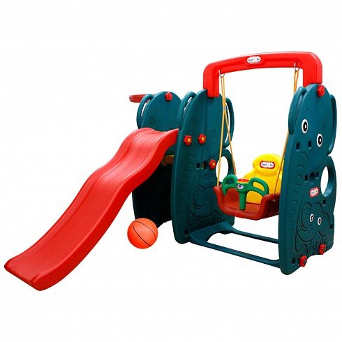 Детский пластиковый игровой комплекс Happy Box Слон JM-761W