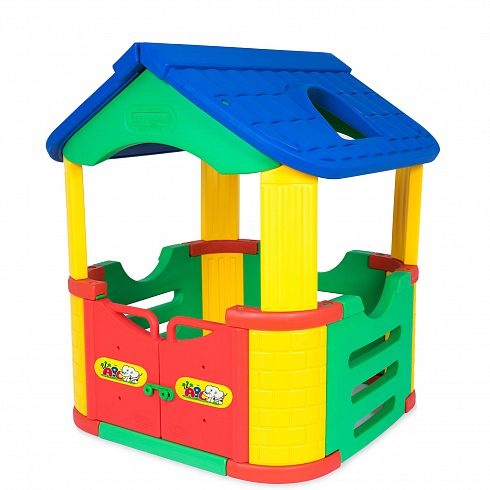 Безопасный Многофункциональный 1710*1378*1320 мм деревянный детский игровой домик для детей