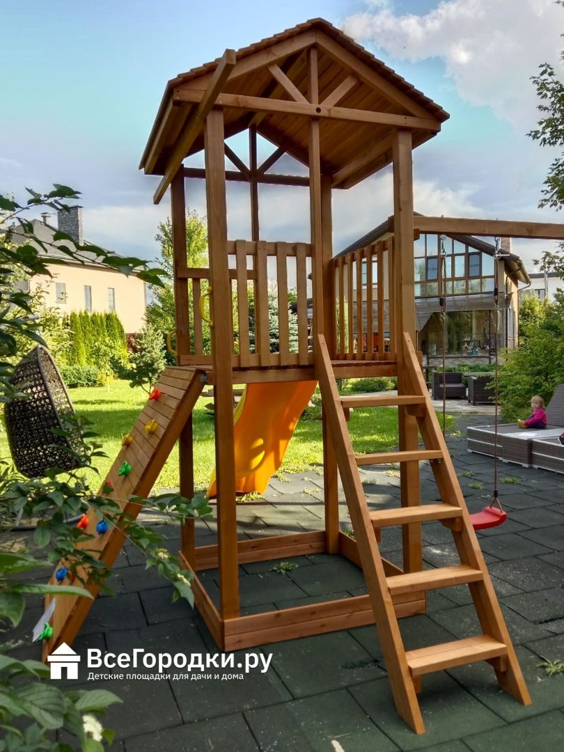 Детская площадка Можга Спортивный городок 5 с качелями