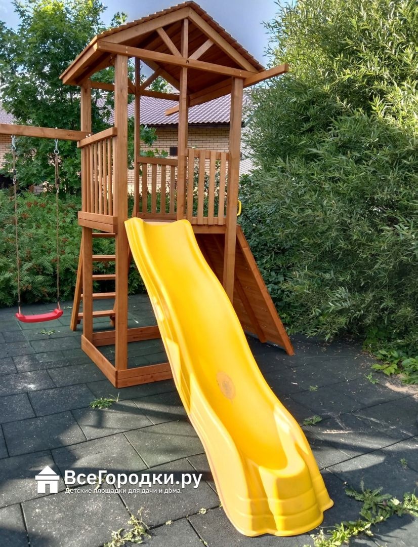 Детская площадка Можга Спортивный городок 5 с качелями