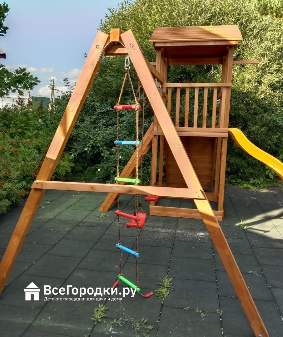 Детская площадка Можга Спортивный городок 5 с качелями