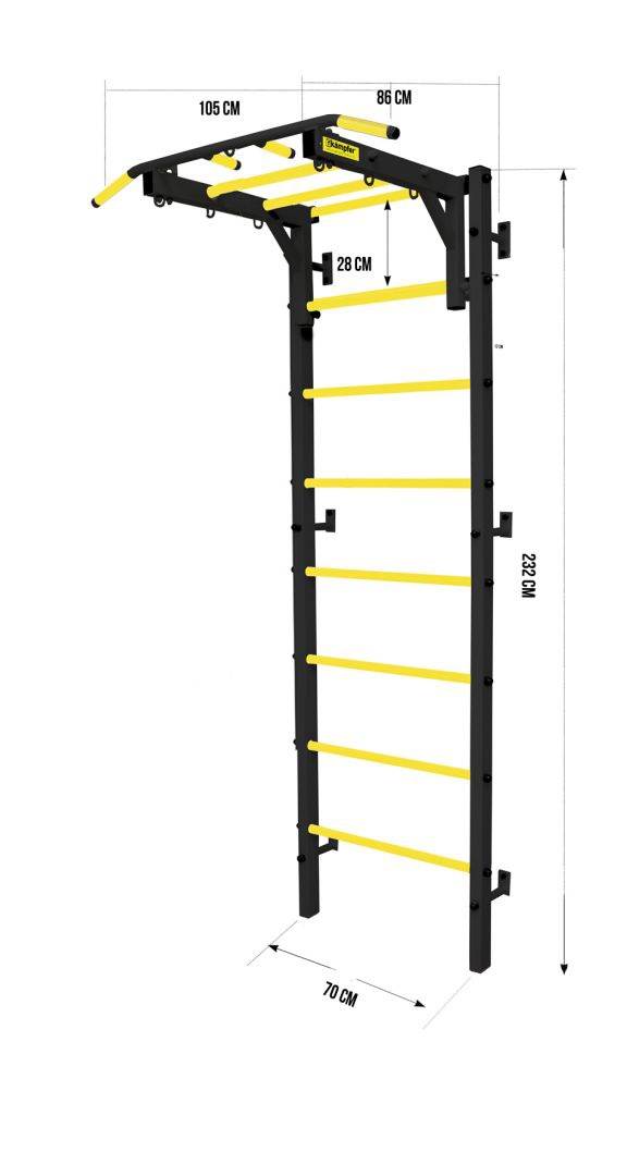 Профессиональная шведская стенка Kampfer Fort Professional
