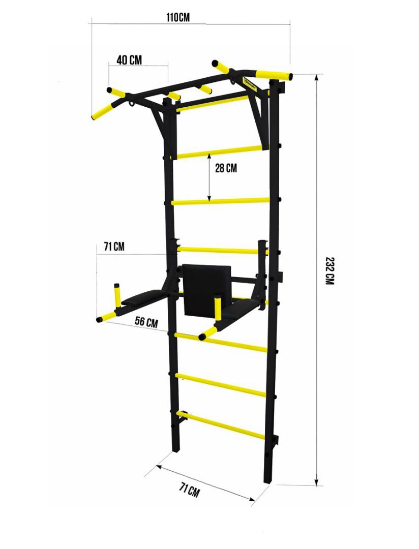 Профессиональная шведская стенка Kampfer Gonter Professional