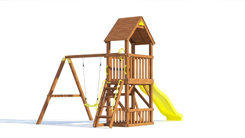 Детская деревянная площадка MoyDvor Ковбой