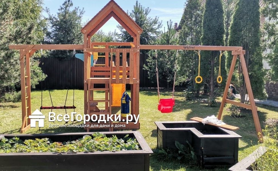 Детская игровая площадка IgraGrad Крафт Pro 4