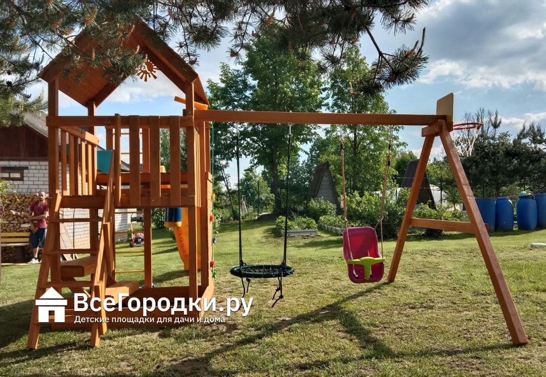 Детская игровая площадка IgraGrad Крафт Pro 3