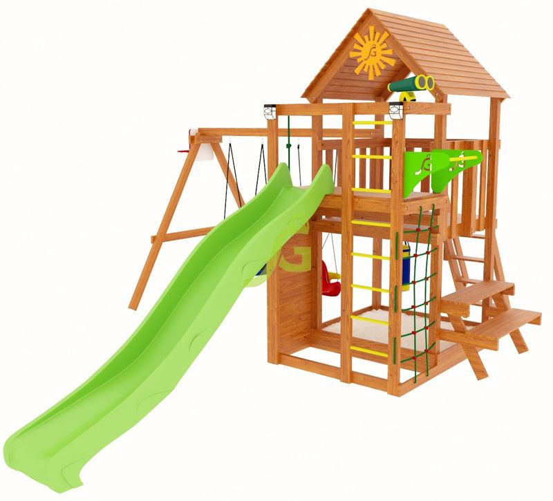 Детская игровая площадка IgraGrad Крафт Pro 3