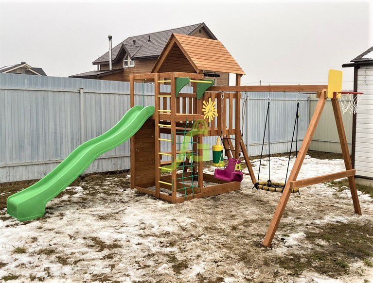 Детская игровая площадка IgraGrad Крафт Pro 3