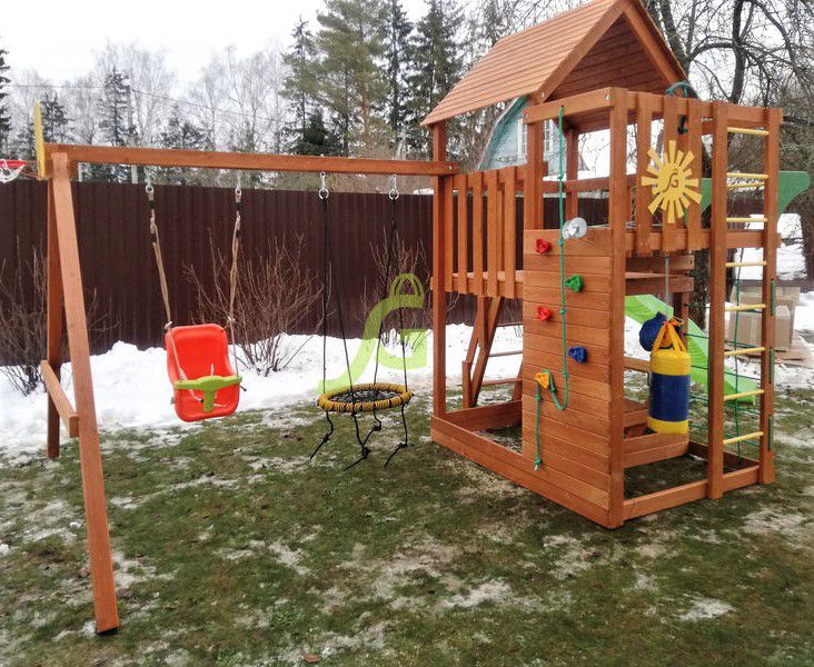 Детская игровая площадка IgraGrad Крафт Pro 3