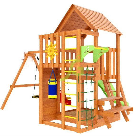 Детская игровая площадка IgraGrad Крафт Pro 3 скат 2 м