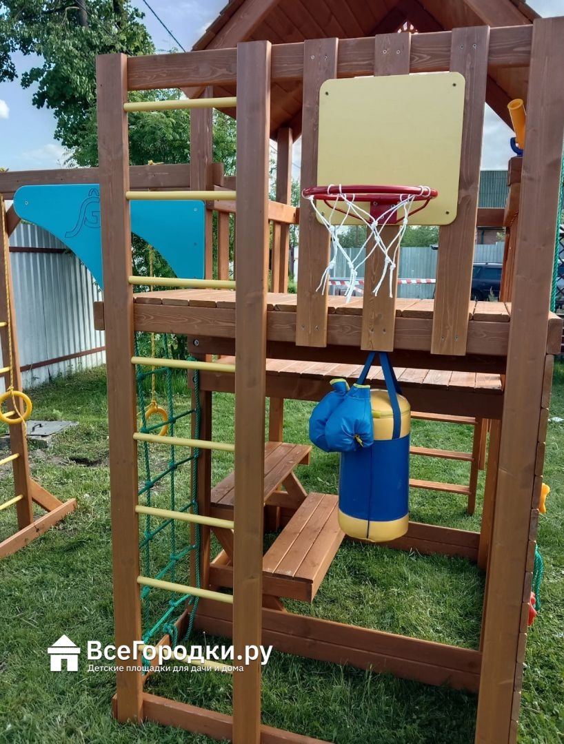 Детская игровая площадка IgraGrad Крафт Pro 4 скат 2 м