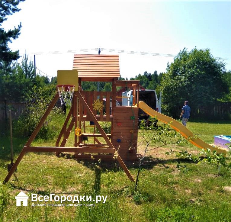 Детская игровая площадка IgraGrad Крафт Pro 4