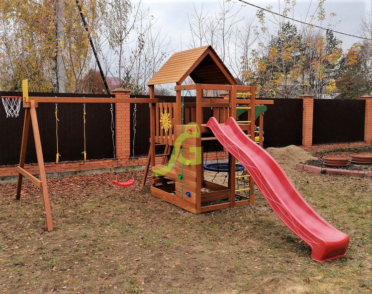 Детская игровая площадка IgraGrad Крафт Pro 4