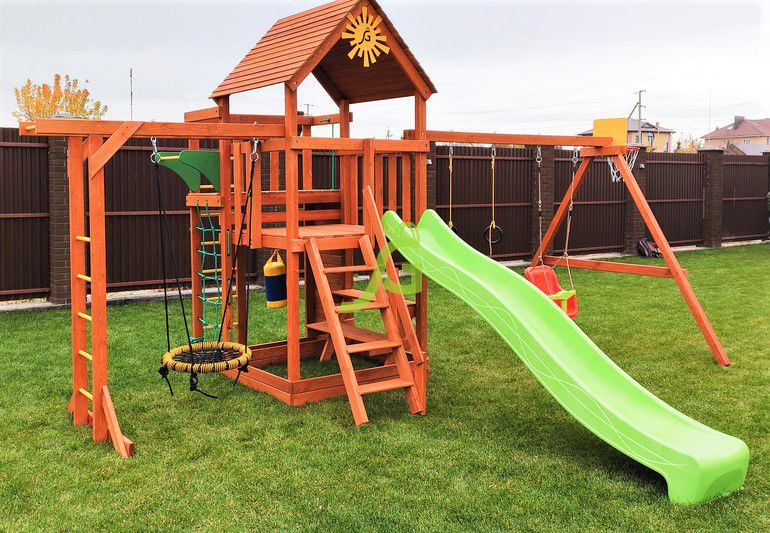 Детская игровая площадка IgraGrad Крафт Pro 4