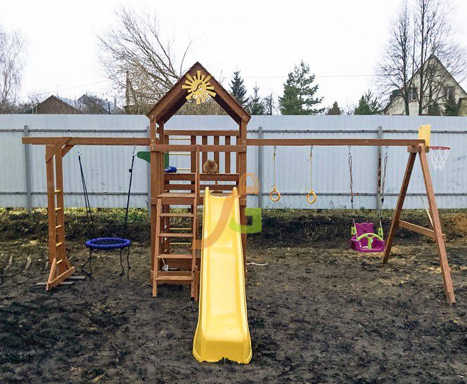 Детская игровая площадка IgraGrad Крафт Pro 4