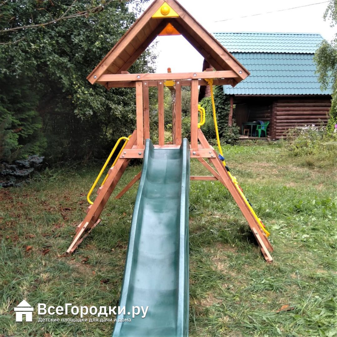 Детская деревянная площадка MoyDvor Крепость свободы